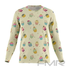 FMR Men's Cupcake Long Sleeve Running Shirt
