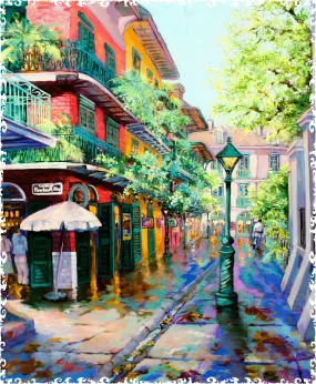 French Quarter, New Orleans (501 Piece Wooden Jigsaw Puzzle)