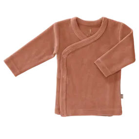 Fresk Cardigan velours Ash rose size: 6-12 m