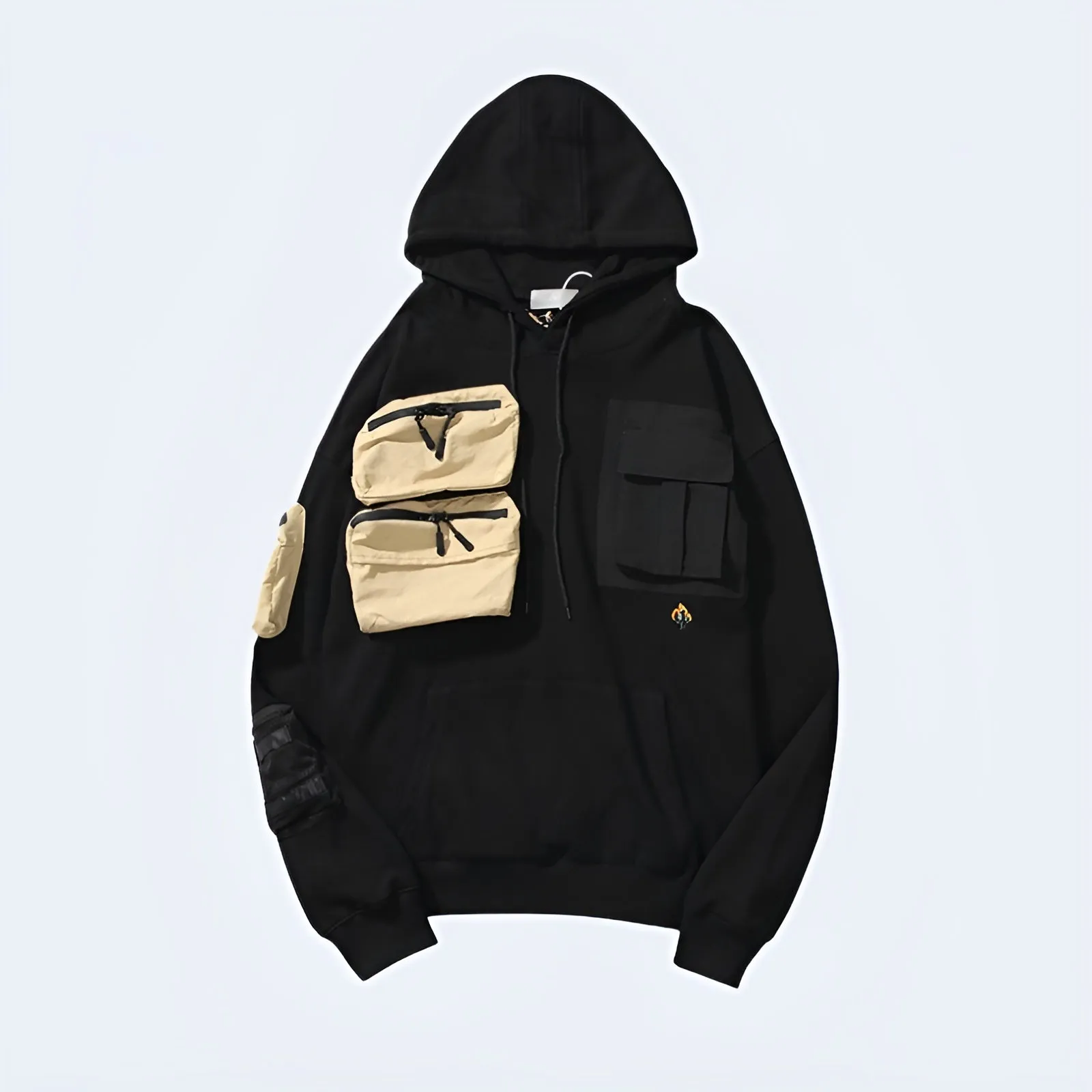 Hoodie With Side Pockets