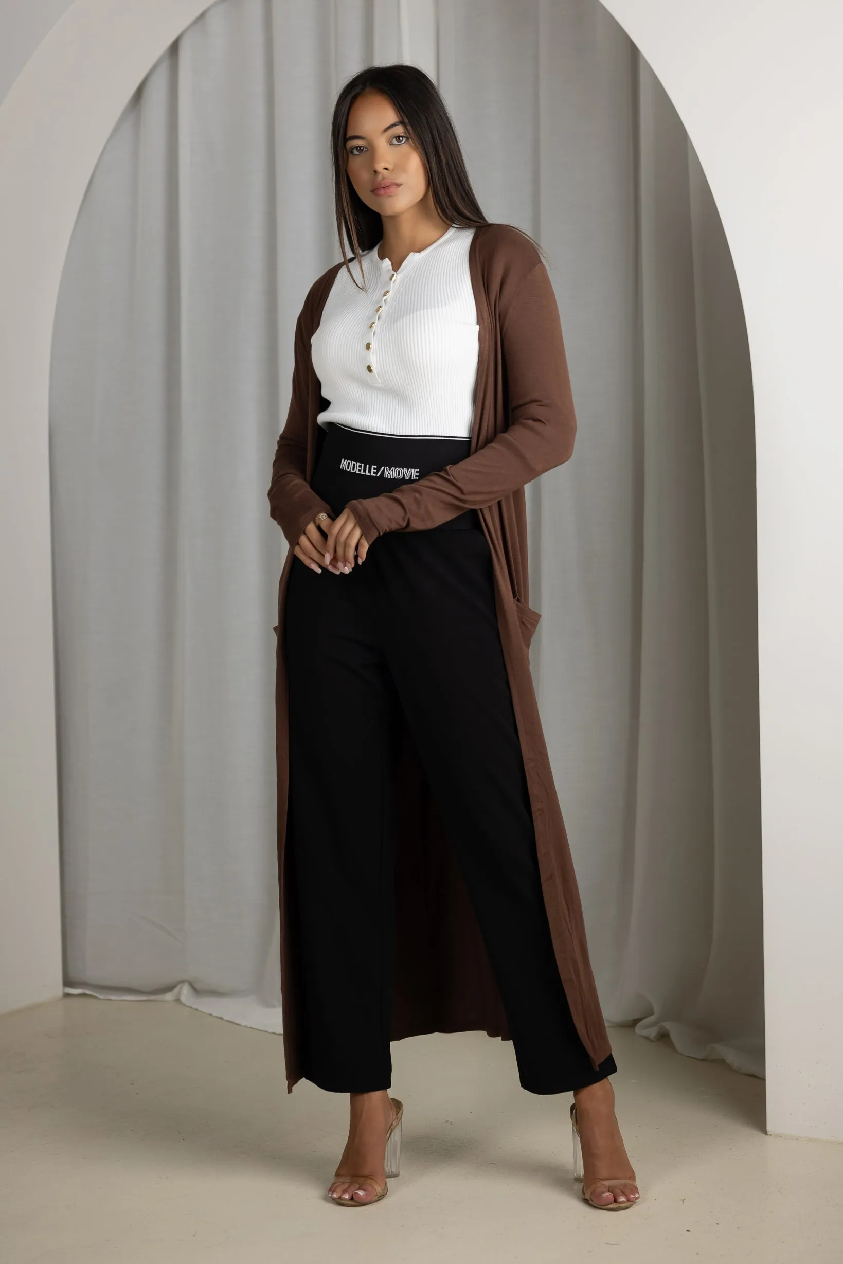 Jersey Pocket Cardigan