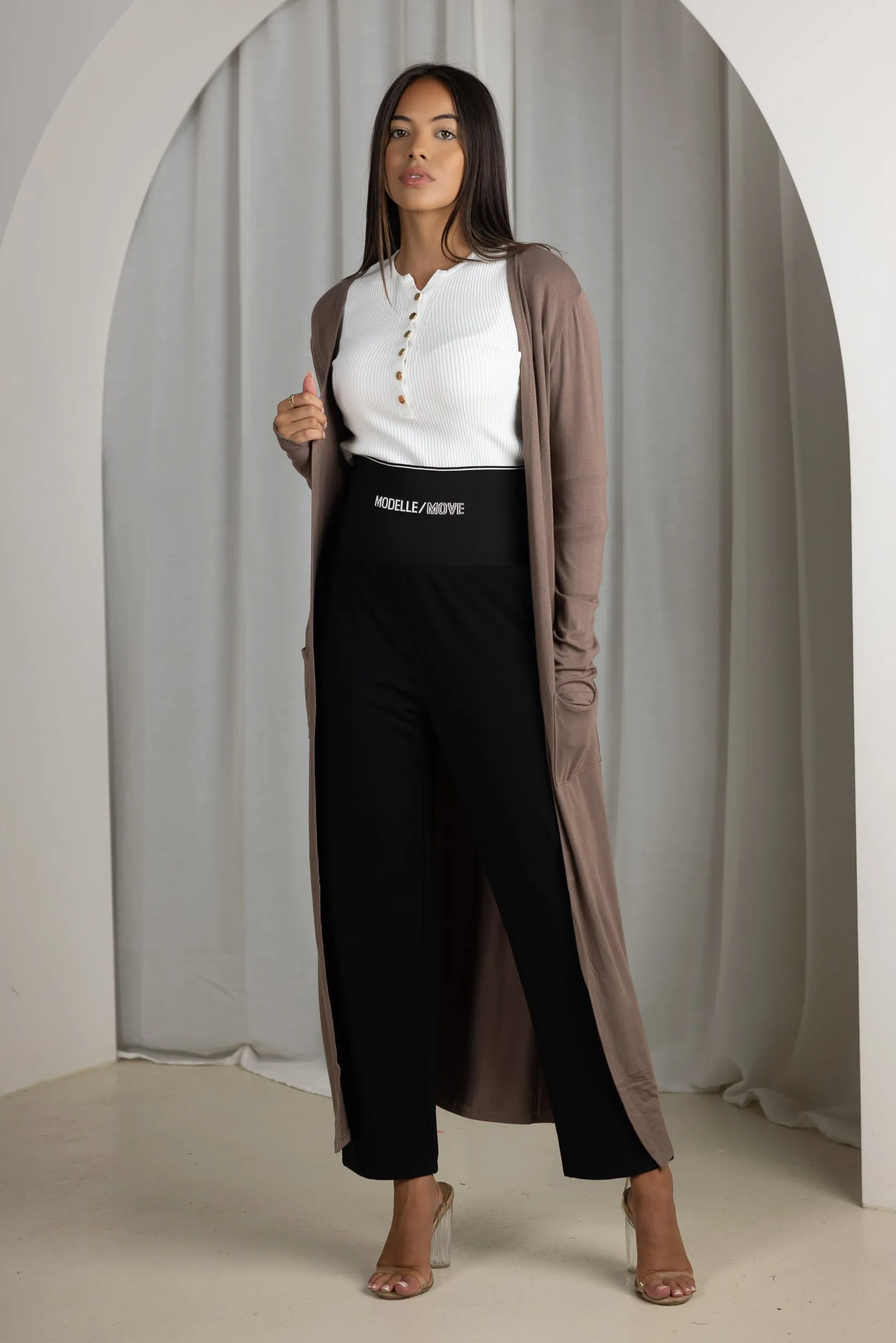 Jersey Pocket Cardigan