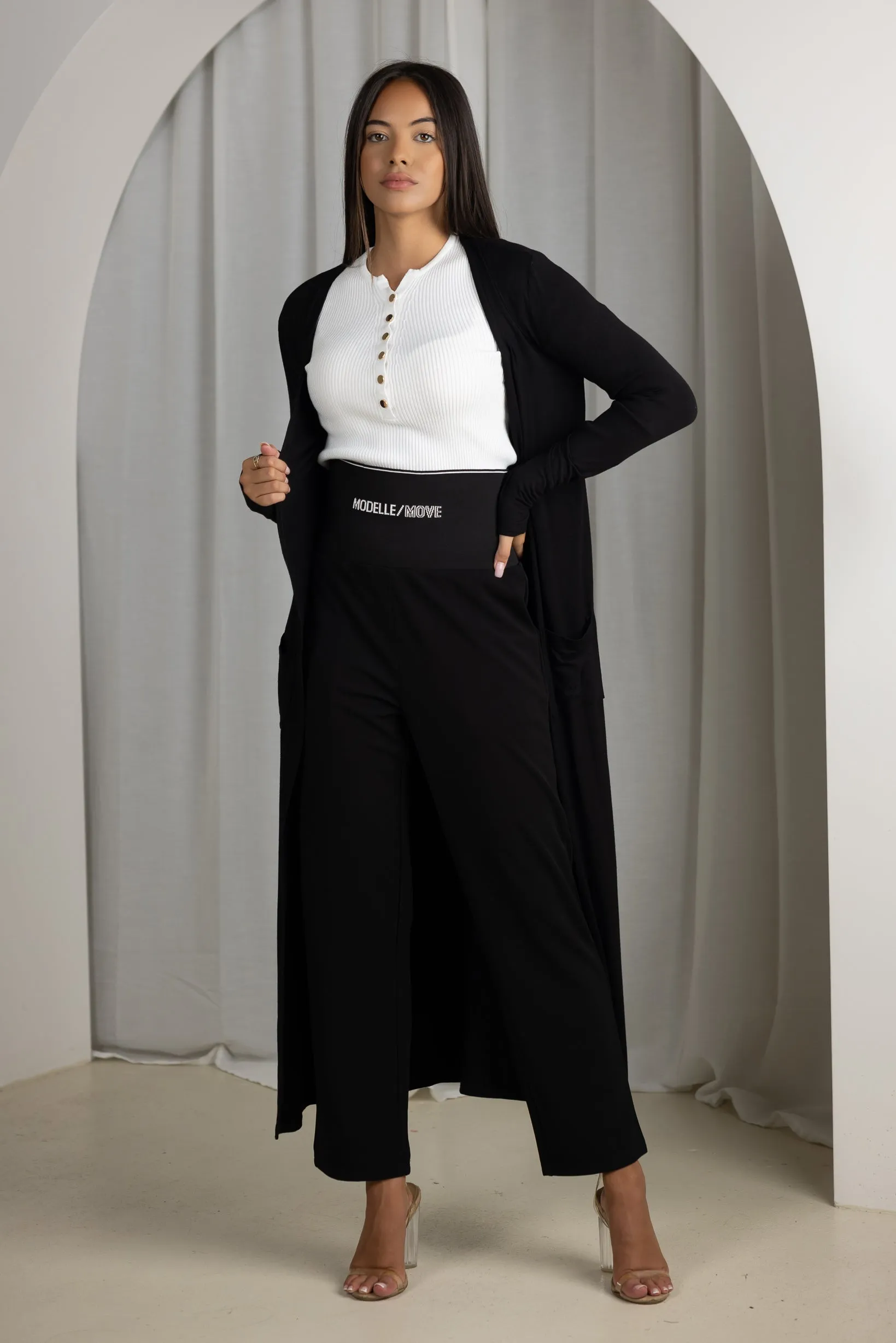 Jersey Pocket Cardigan