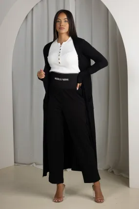 Jersey Pocket Cardigan