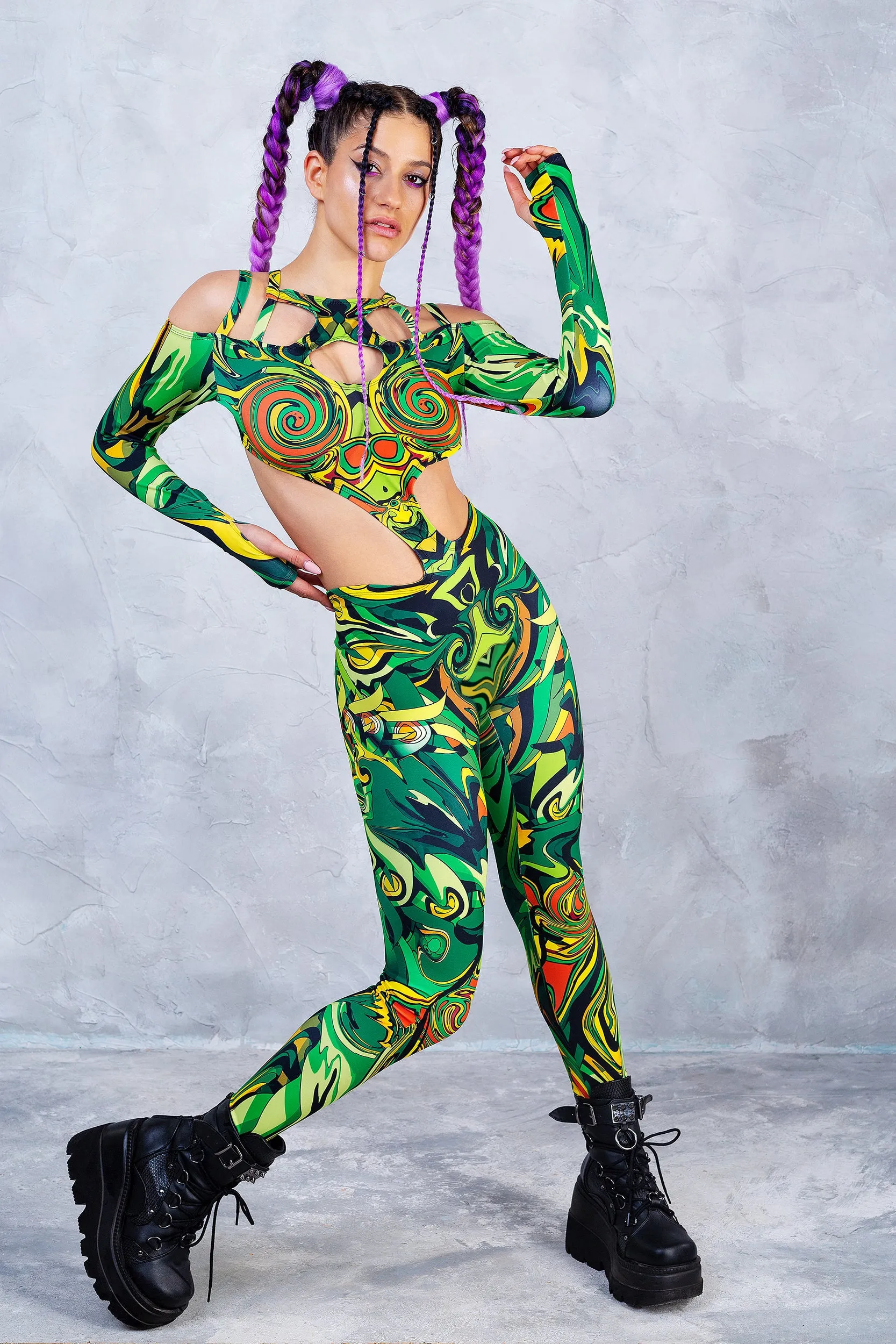 Jungle Daze Matrix Full Bodysuit