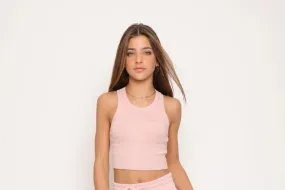 Kaveah Ribbed Racerback | Petal Bloom