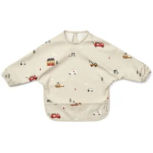 Liewood Merle Cape Bib Emergency Vehicle/Sandy