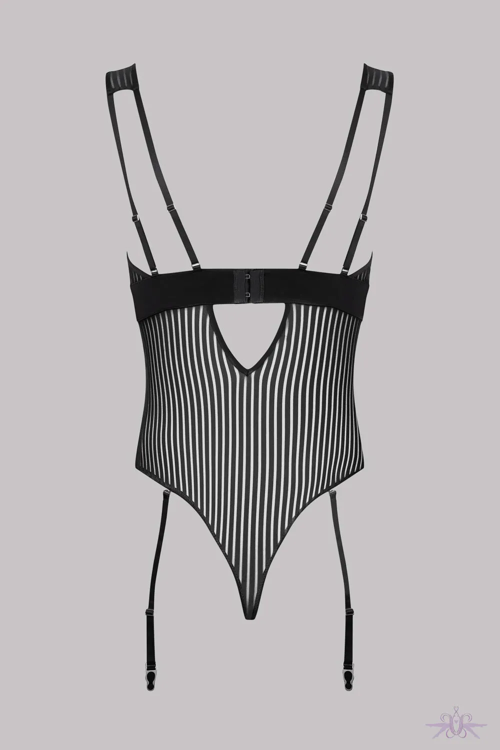 Maison Close Bande à Part V Neck Thong Body