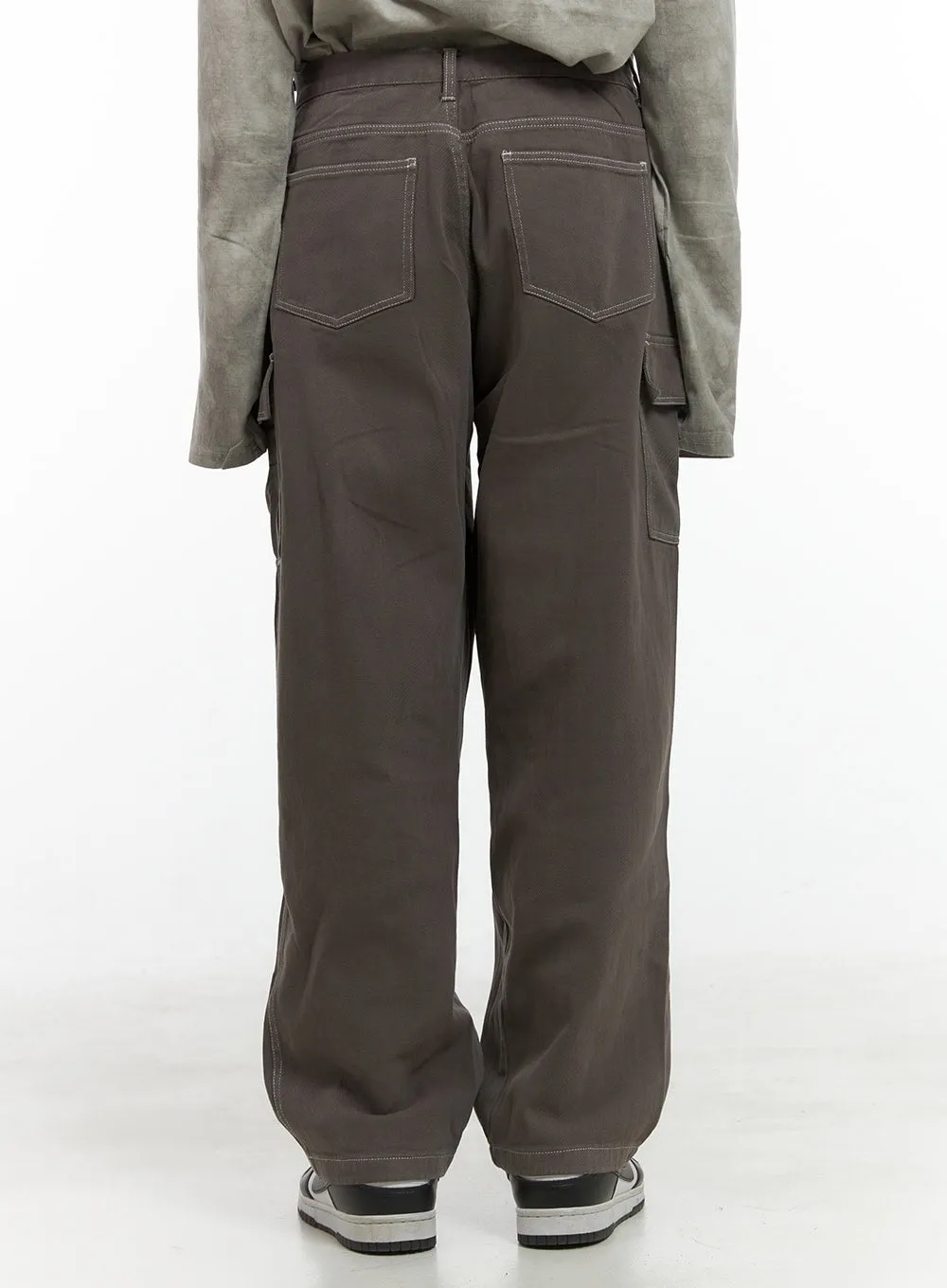 Men's Pigment Cargo Cotton Pants IS419