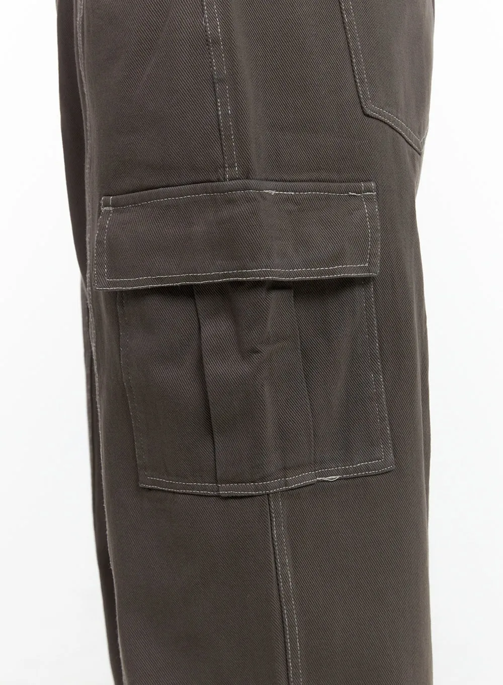 Men's Pigment Cargo Cotton Pants IS419