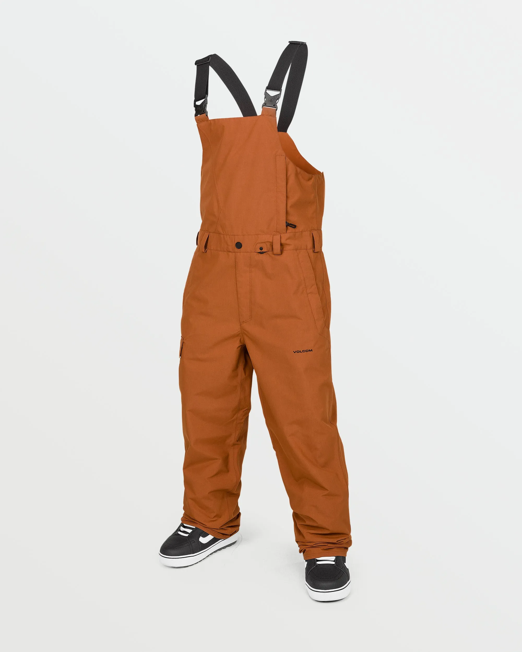 Mens V.Co Sparta Bib Overalls - Caramel