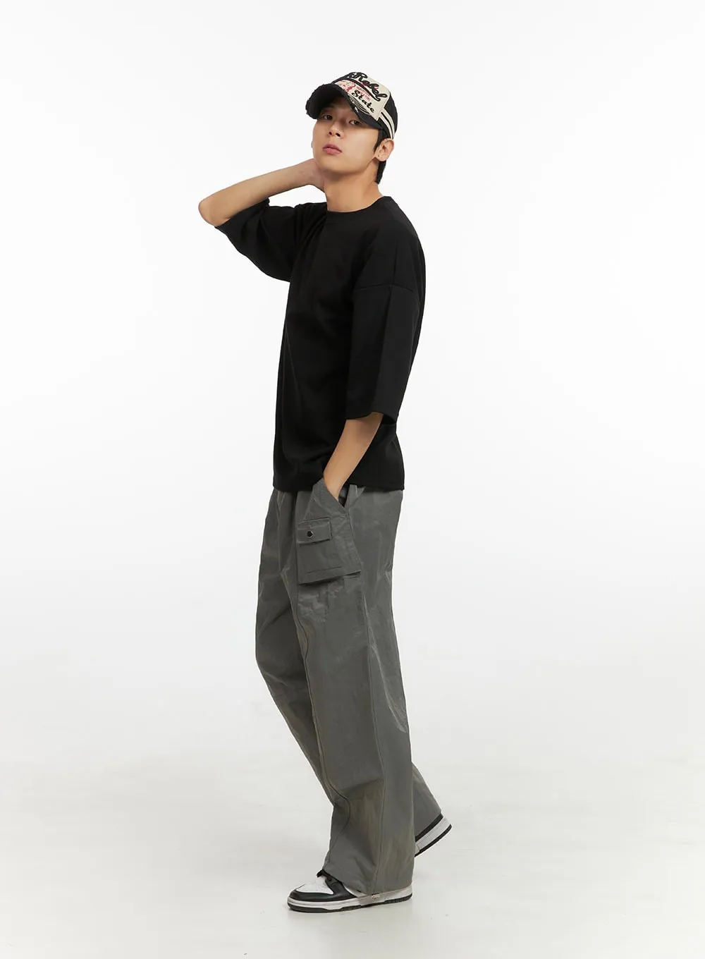 Men's Wide Fit Cargo Pants IU405