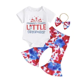 Mommy and Daddy's Little Firecracker Baby Set