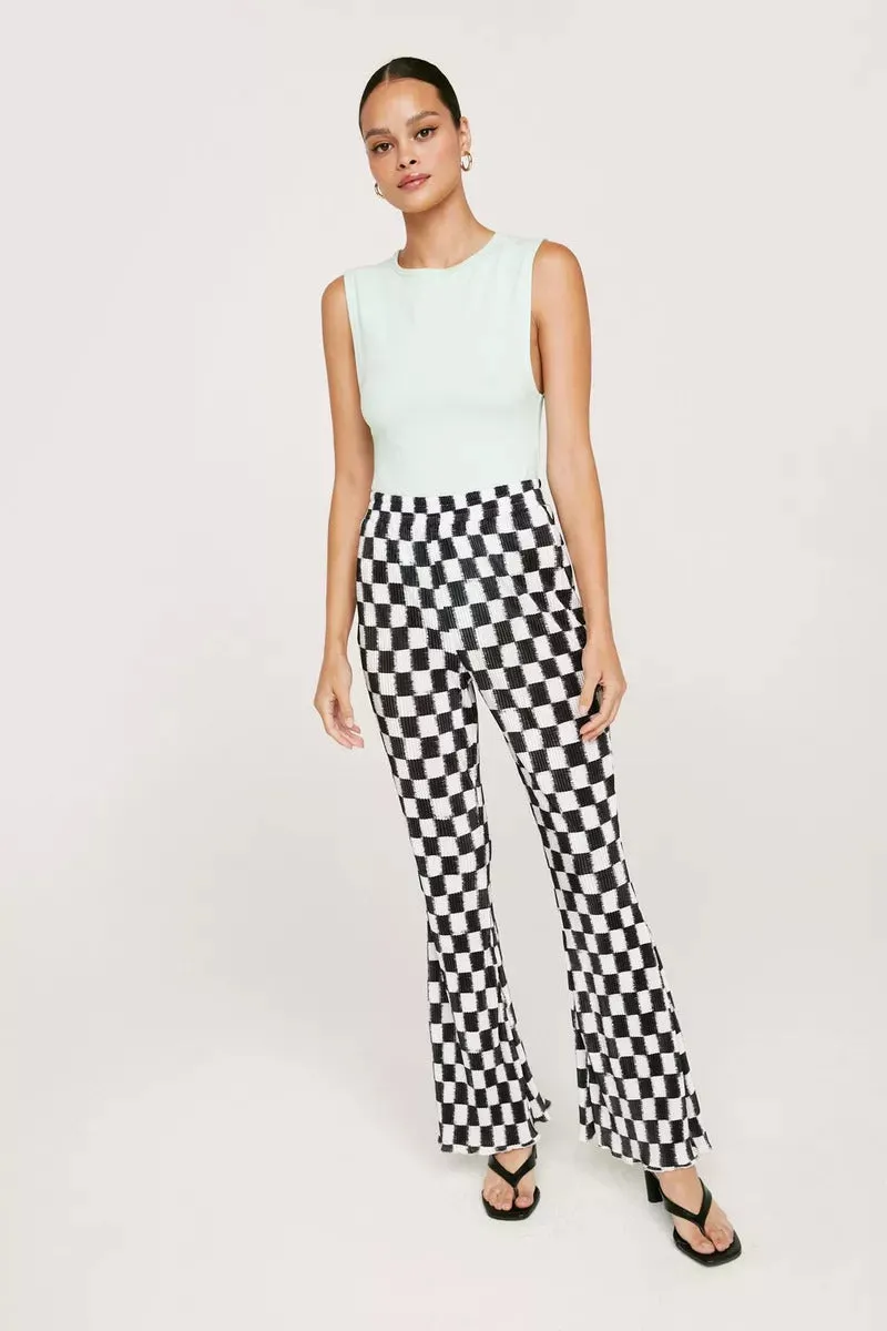 NastyGal Sage Crew Neck Drop Armhole Ladies Bodysuit