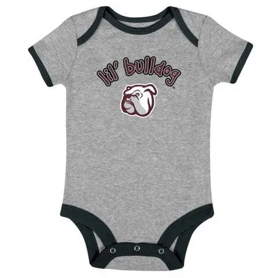NCAA Mississippi State Bulldogs Infant 3pk Bodysuit