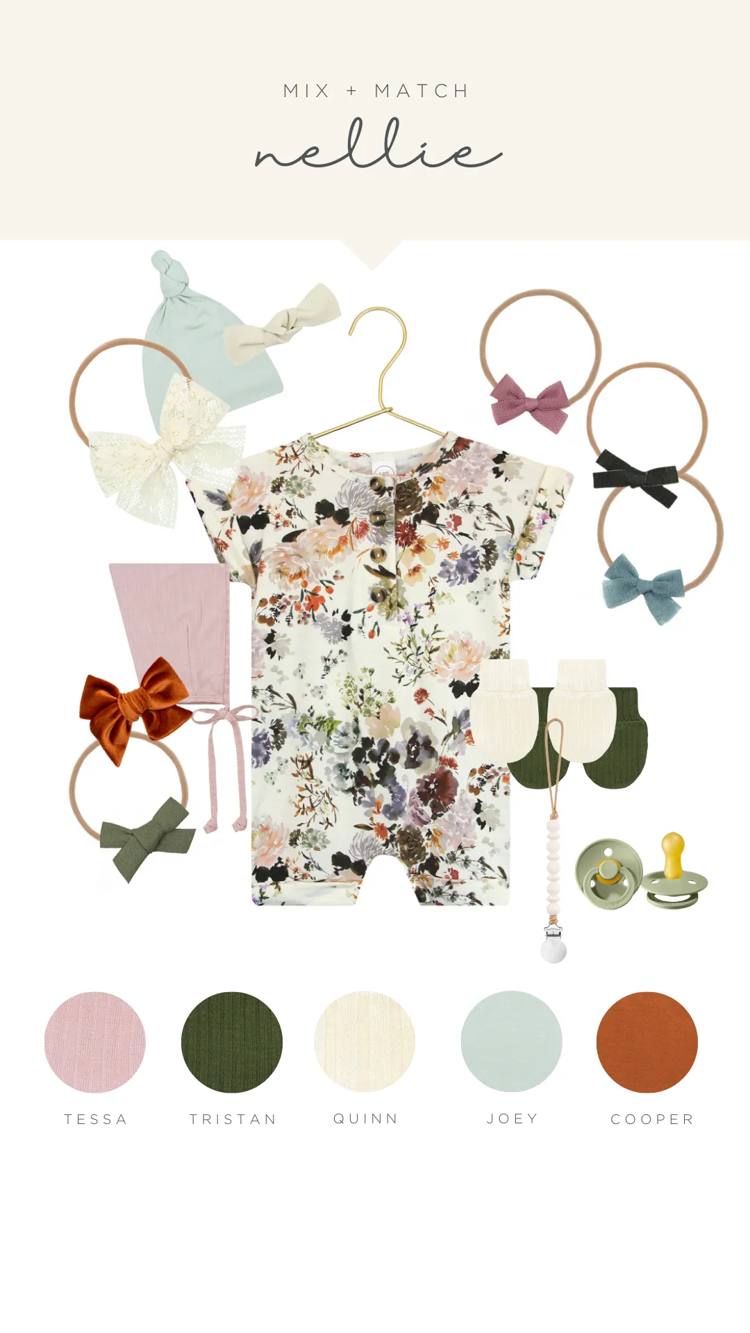 Nellie Newborn Headband Bundle