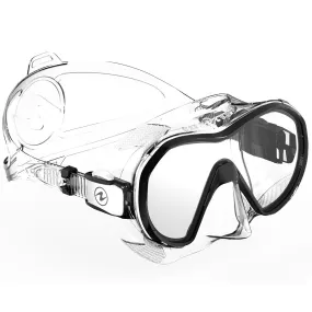 Open Box Aqua Lung Plazma Frameless Panoramic Diving Mask - Clear/Black