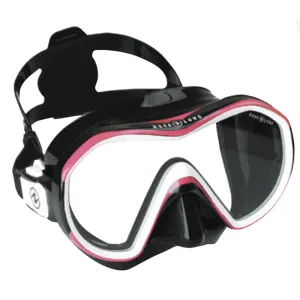 Open Box Aqua Lung Reveal X1 Dive Mask - Black / Pink