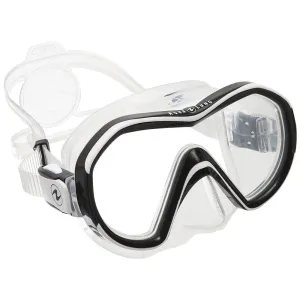 Open Box Aqua Lung Reveal X1 Dive Mask, Color: Clear/White/Clear