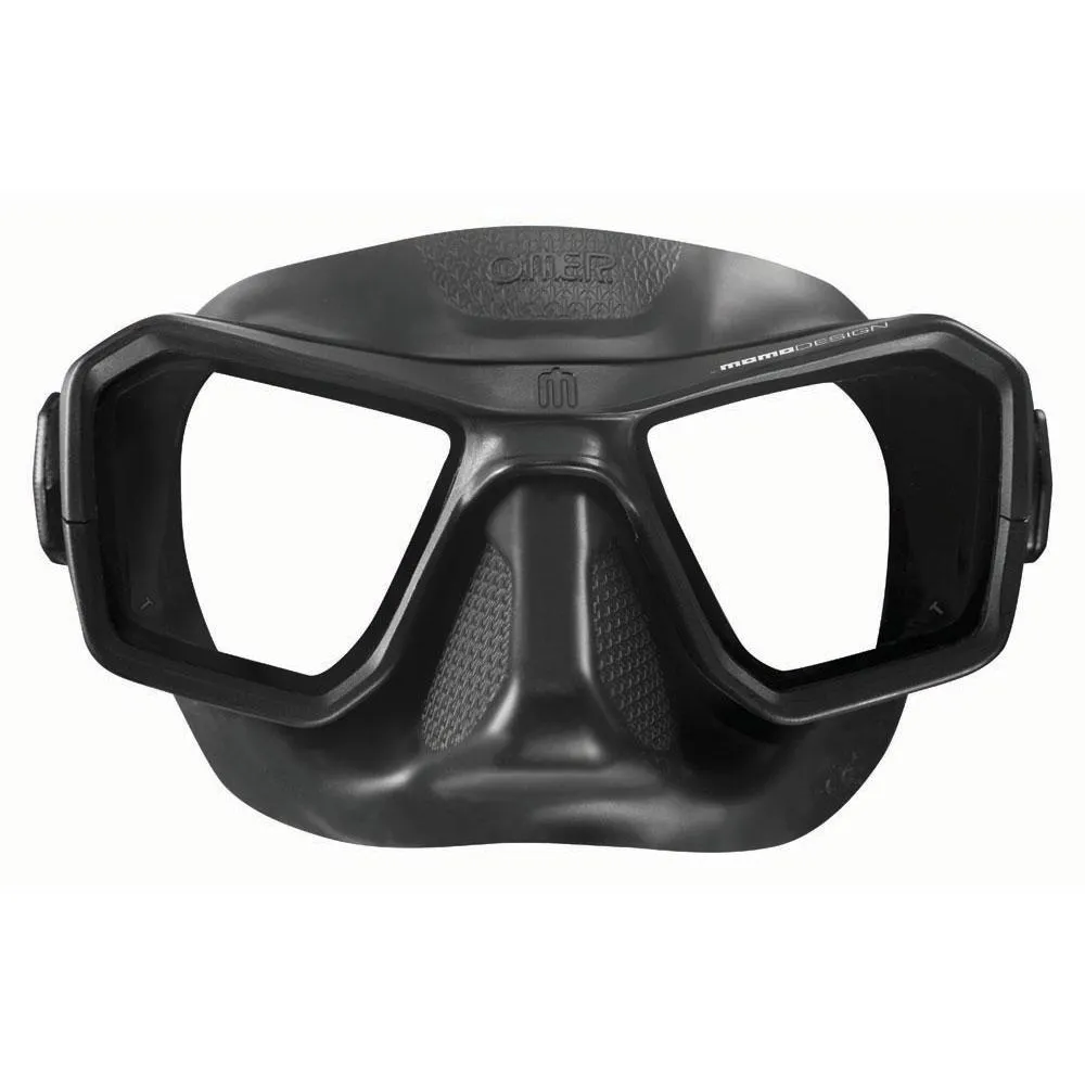 Open Box Omer Aqua Black Scuba Dive Mask