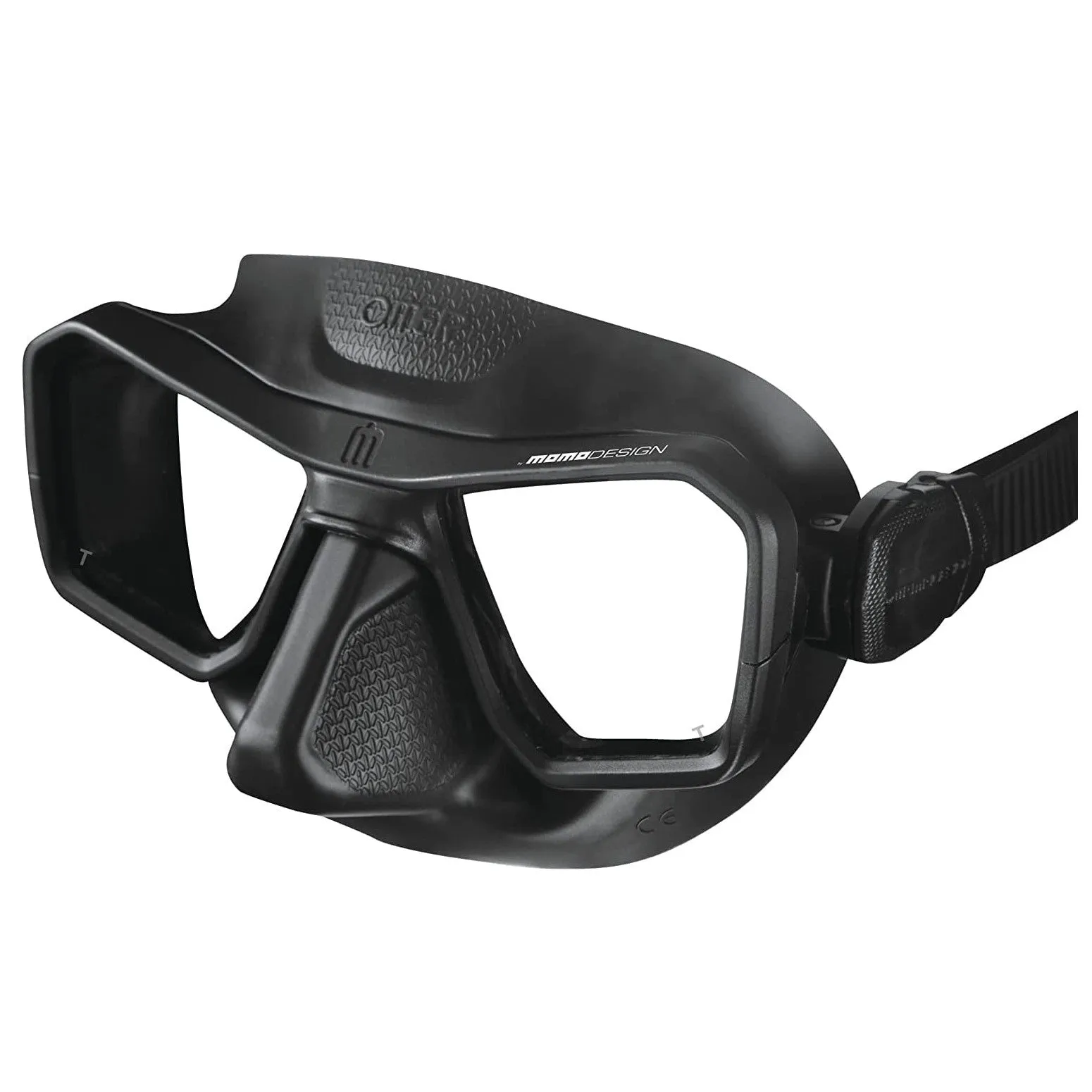 Open Box Omer Aqua Black Scuba Dive Mask