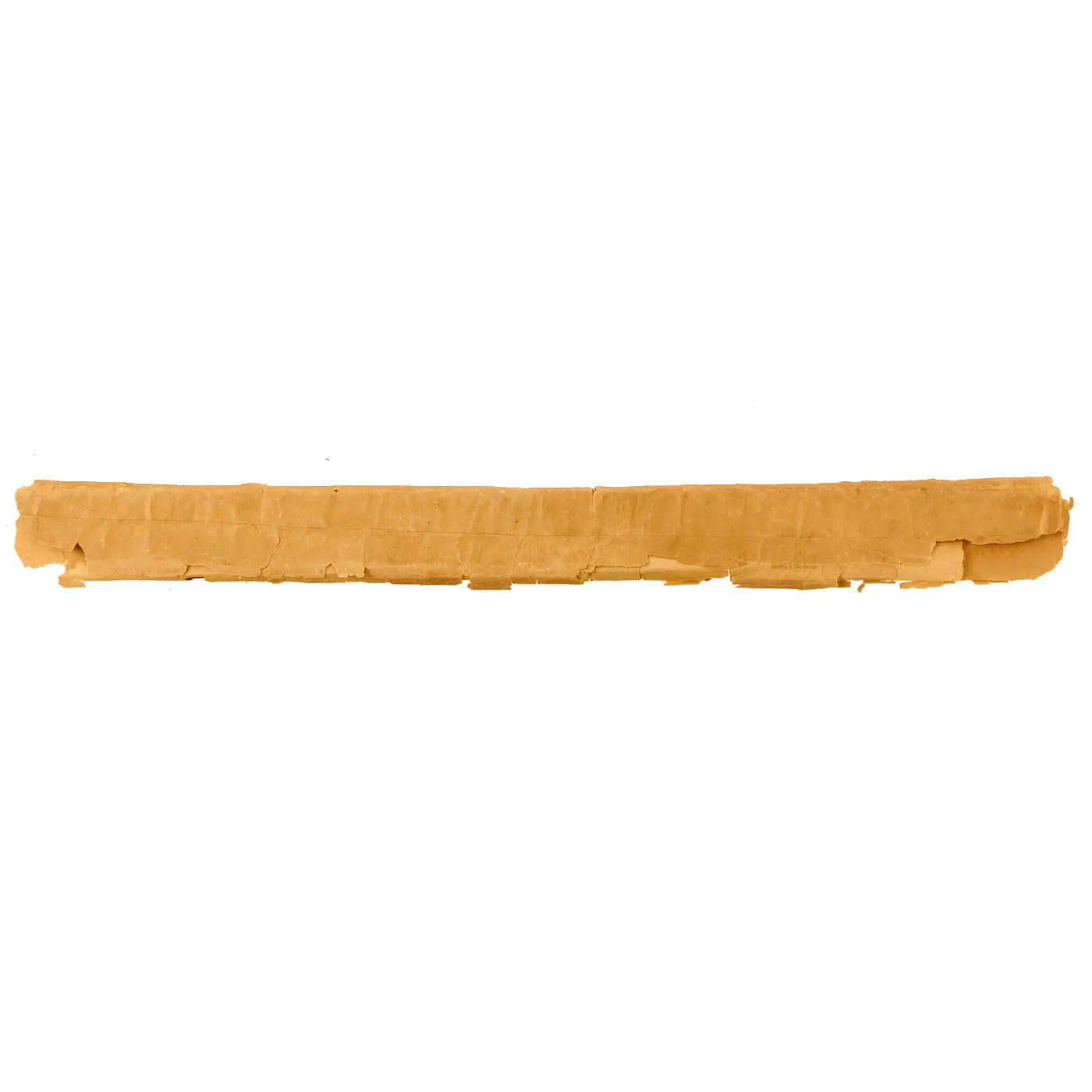Original U.S. Civil War USS Cumberland Wood Ship Straight Edge Used By Caricaturist James Albert Wales - Sunk by Confederate Ironclad CSS Virginia (Merrimack)