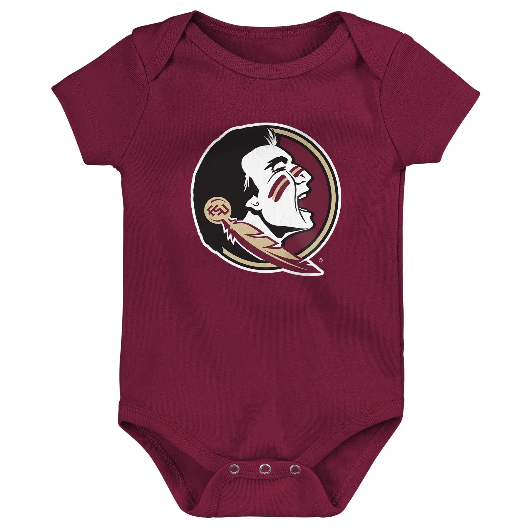Outerstuff NCAA Infant Unisex Florida State Seminoles Born to Be 3-Pack Bodysuit Set