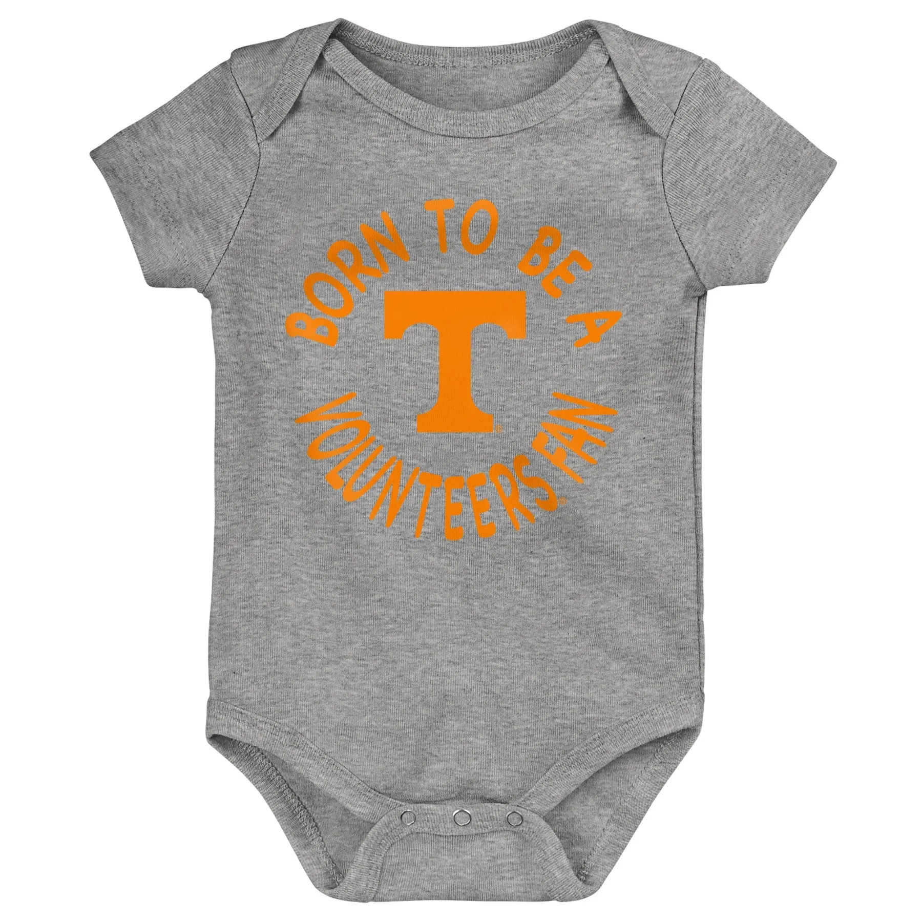 Outerstuff NCAA Infant Unisex Tennessee Volunteers Born to Be 3-Pack Bodysuit Set