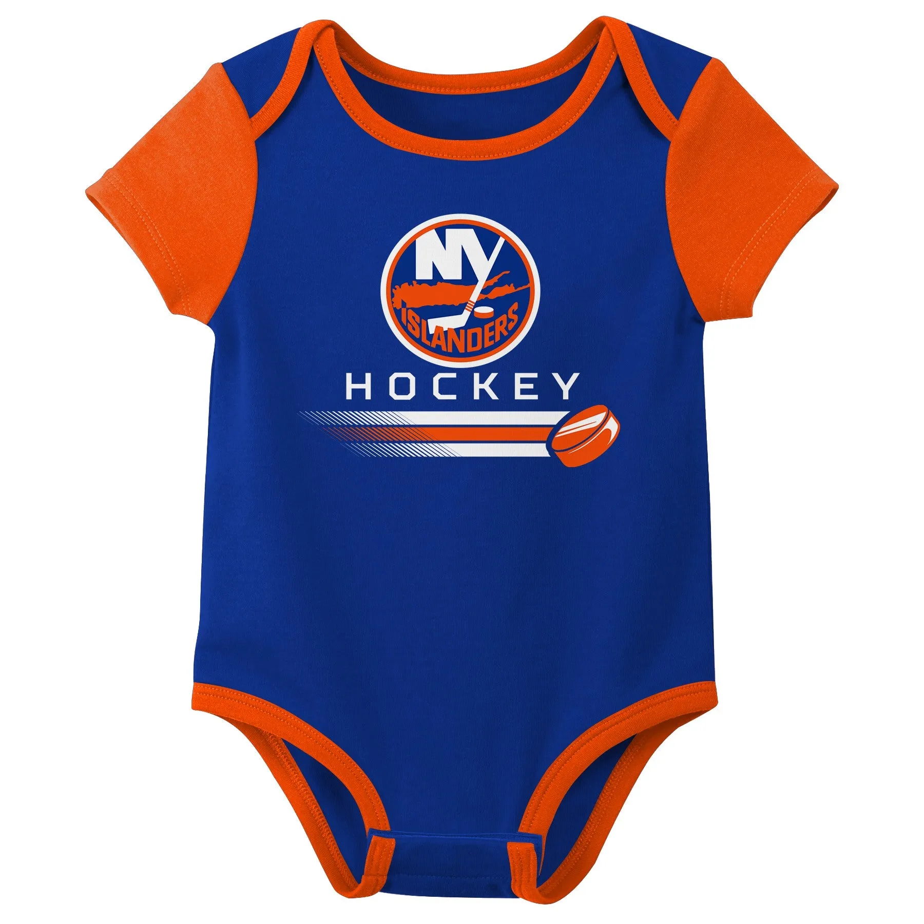 Outerstuff NHL Infant Unisex New York Islanders Variery 3-Pack Bodysuit Set