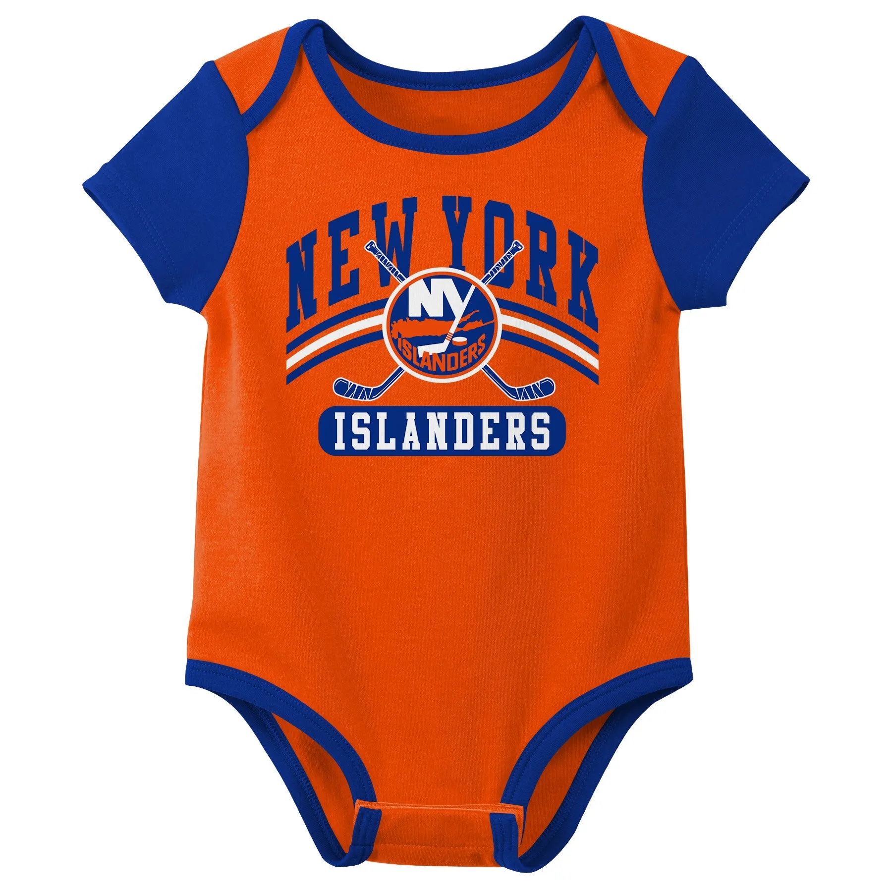 Outerstuff NHL Infant Unisex New York Islanders Variery 3-Pack Bodysuit Set
