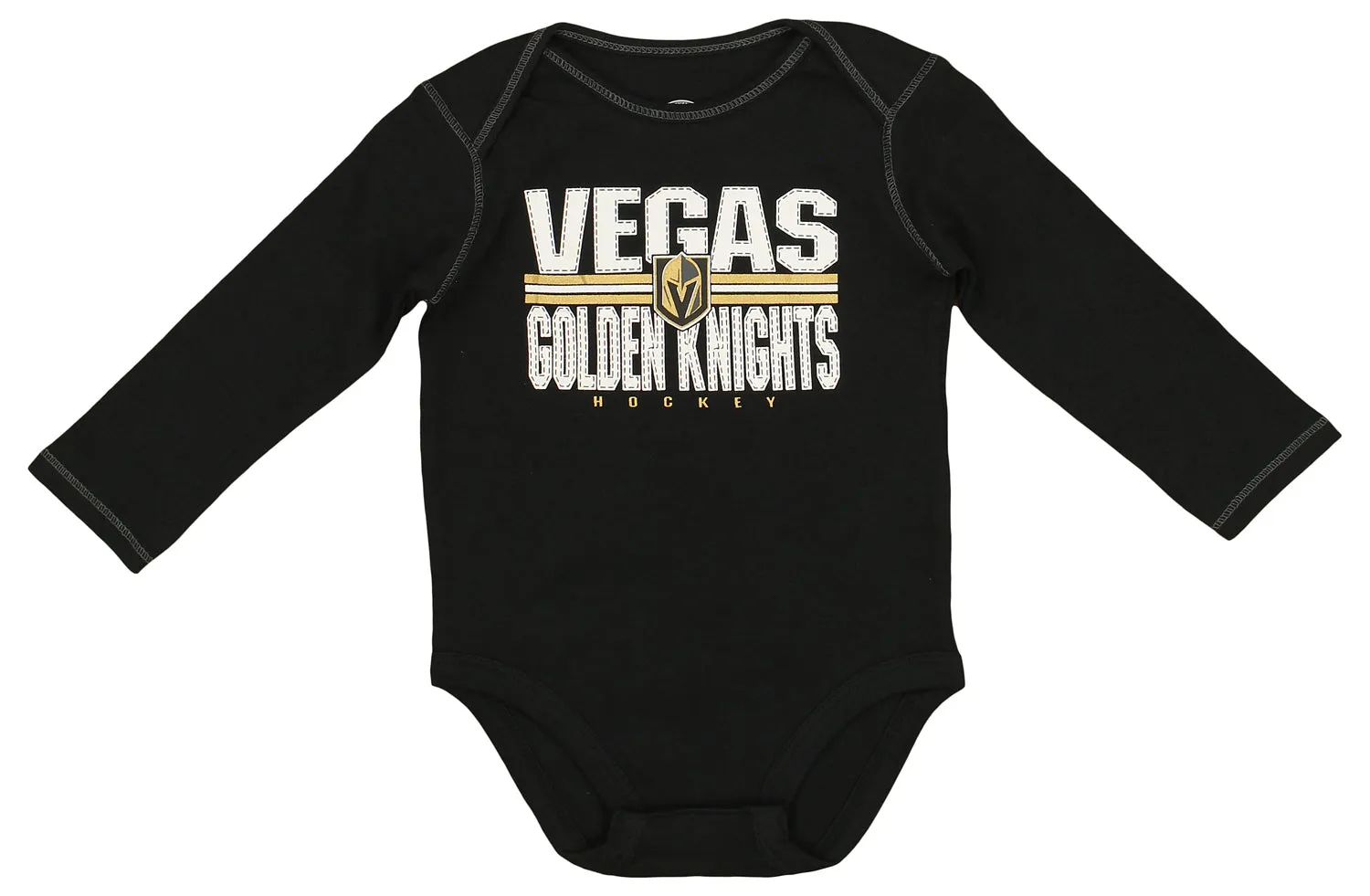 Outerstuff NHL Infant Vegas Golden Knights 2-Pack Bodysuit Set