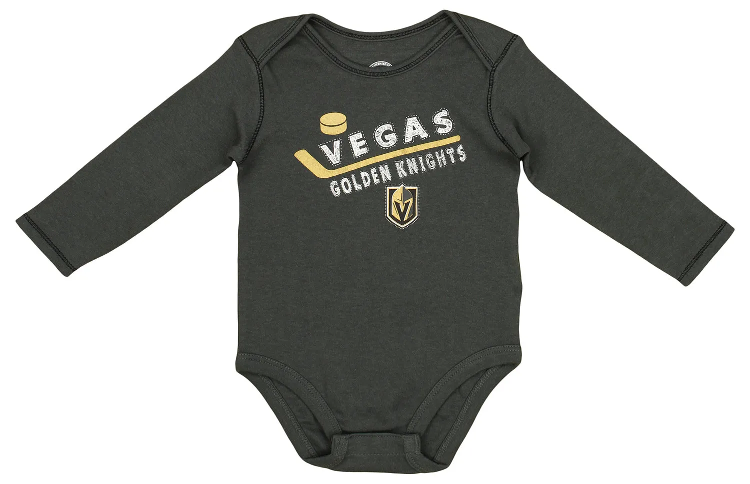 Outerstuff NHL Infant Vegas Golden Knights 2-Pack Bodysuit Set