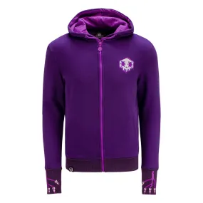 Overwatch Sombra Purple Zip-Up Hoodie