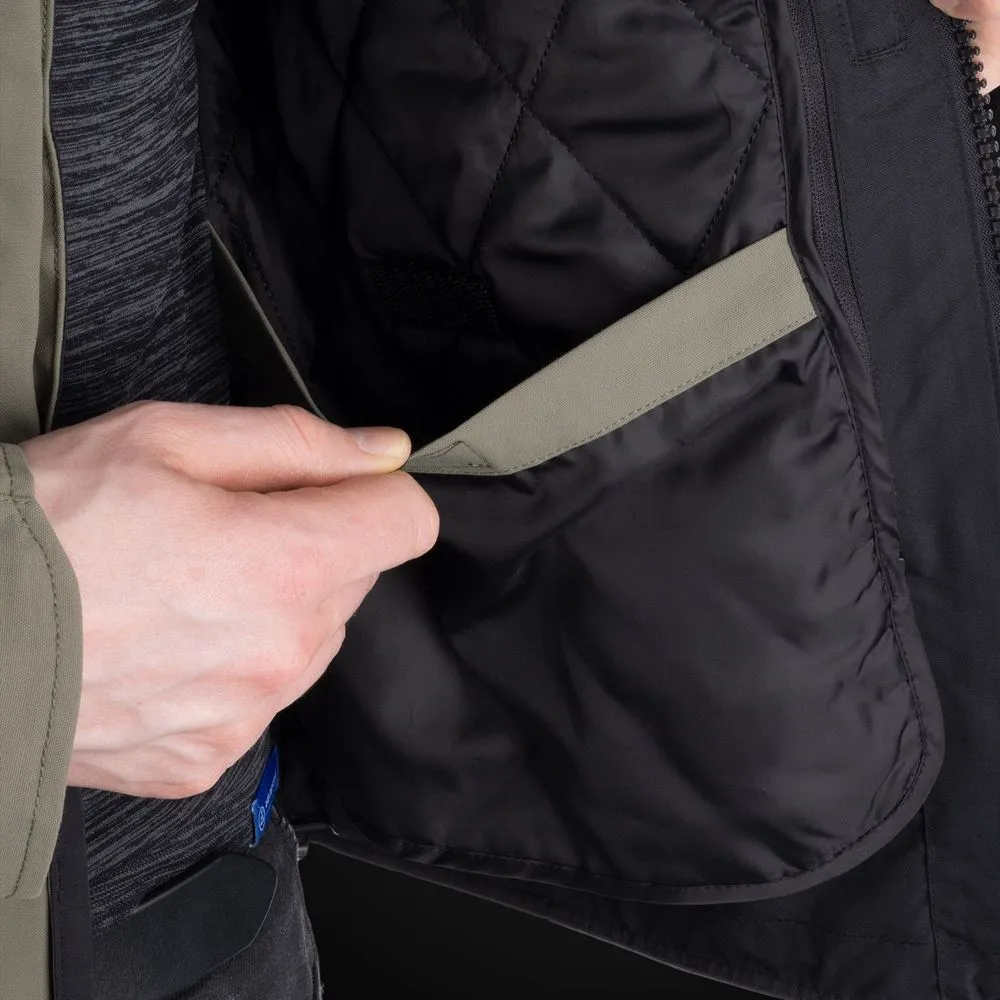 Oxford Mondial Street Dry2Dry Textile Jacket Khaki