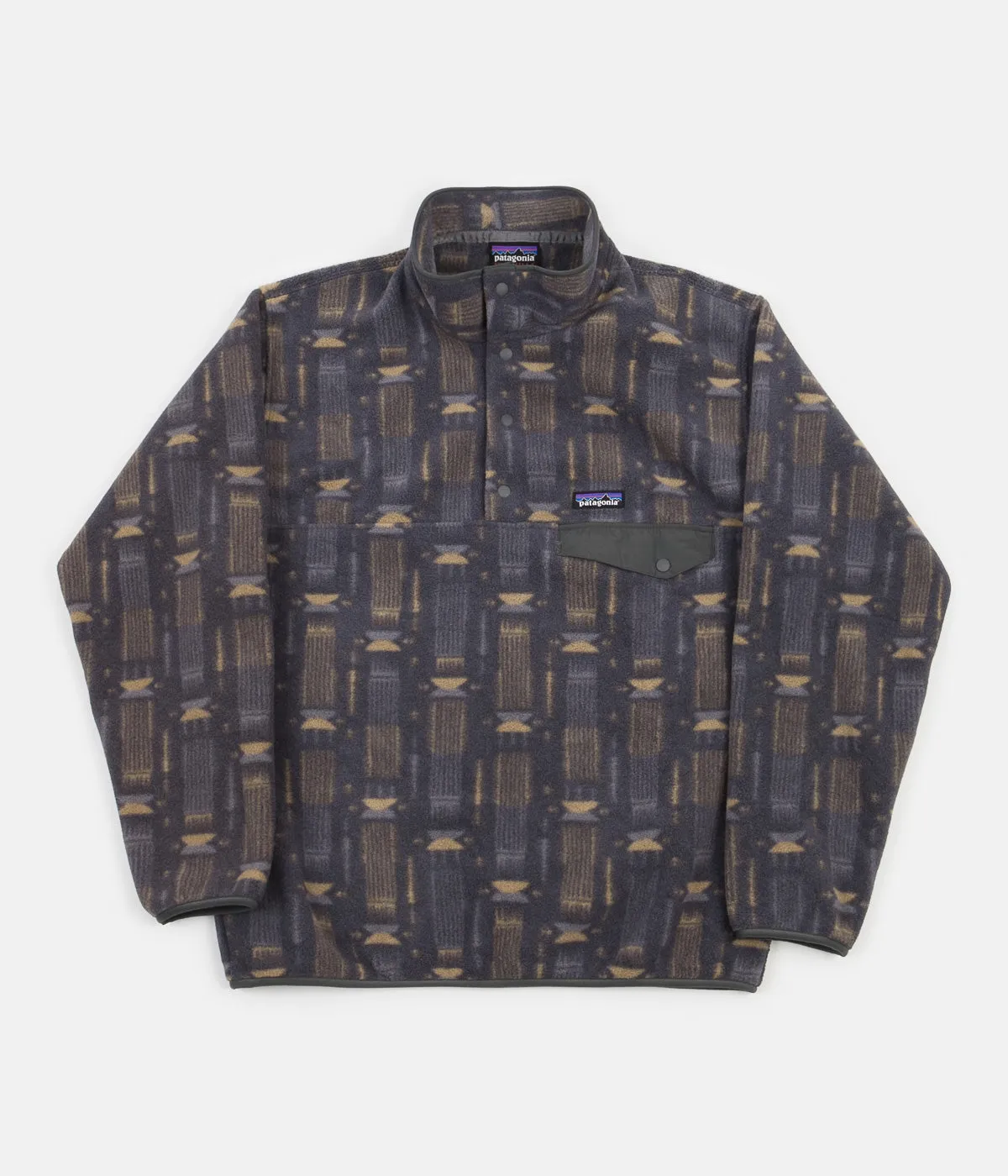 Patagonia Synchilla Snap-T Pullover Fleece - Tallgrass / Forge Grey