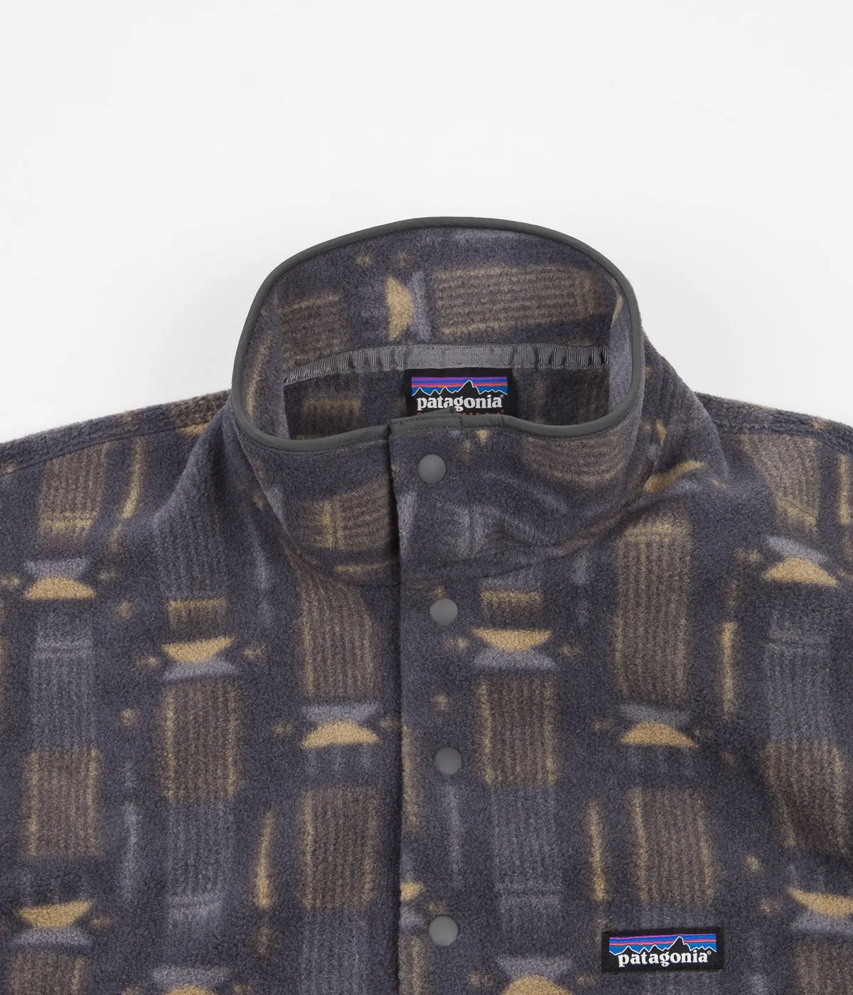 Patagonia Synchilla Snap-T Pullover Fleece - Tallgrass / Forge Grey