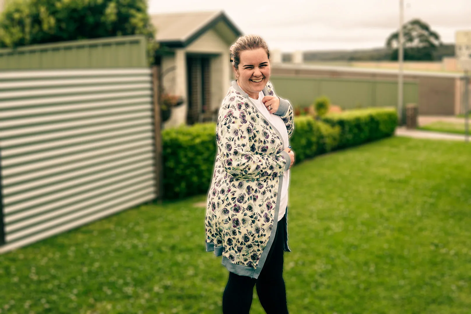 PDF Pattern - Salt Air Cardigan - Adult Female/Curve Fit | Waves & Wild