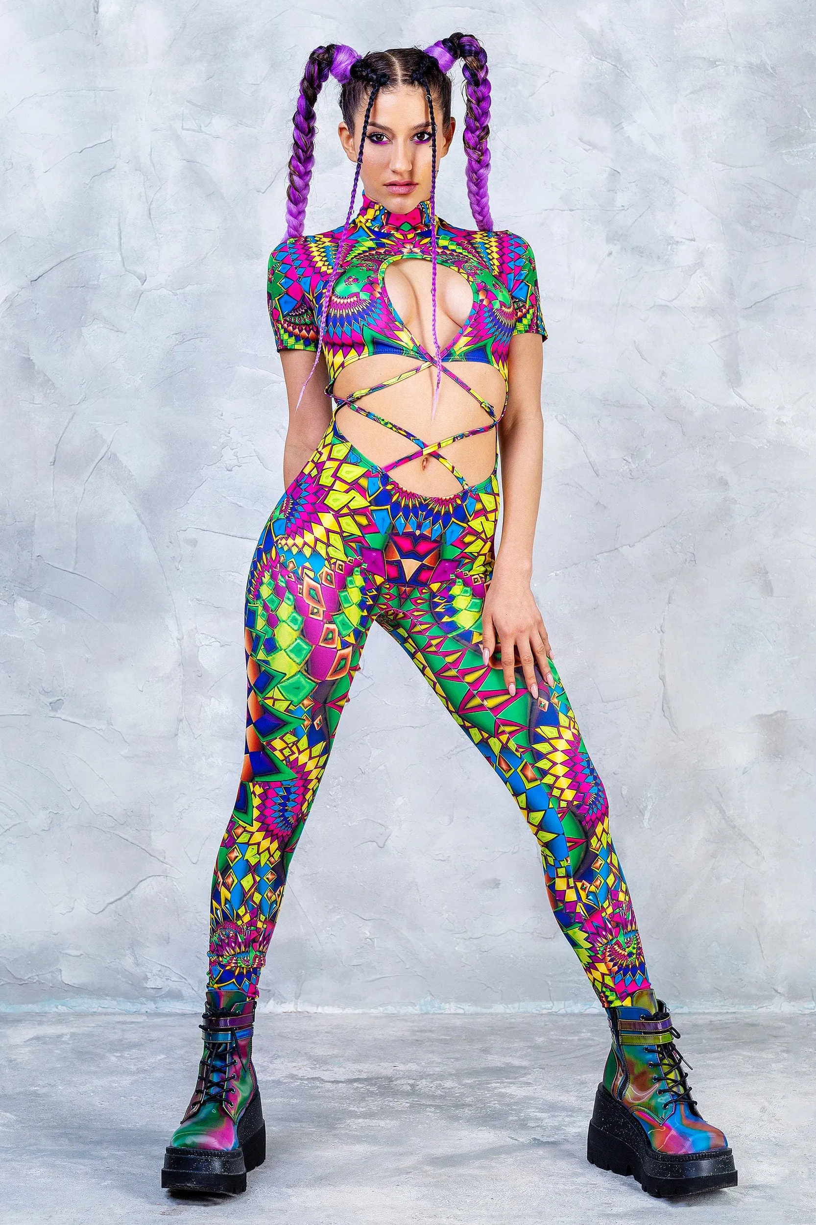 Peak Experience Strapped Full Bodysuit