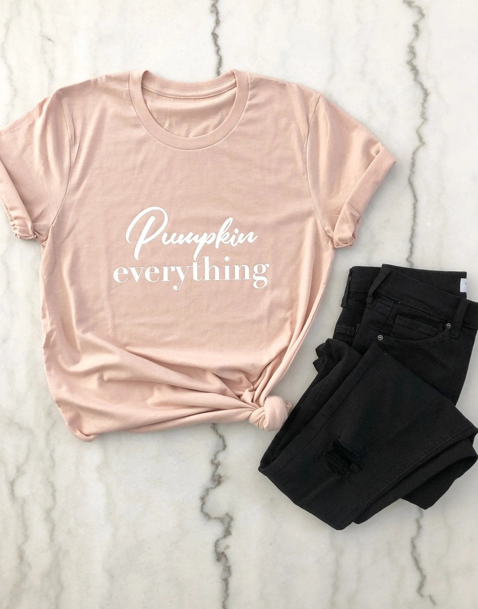 Pumpkin Everything Tee
