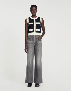 Sleeveless Cardigan