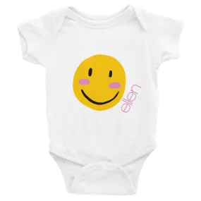 Smile Onesie- White