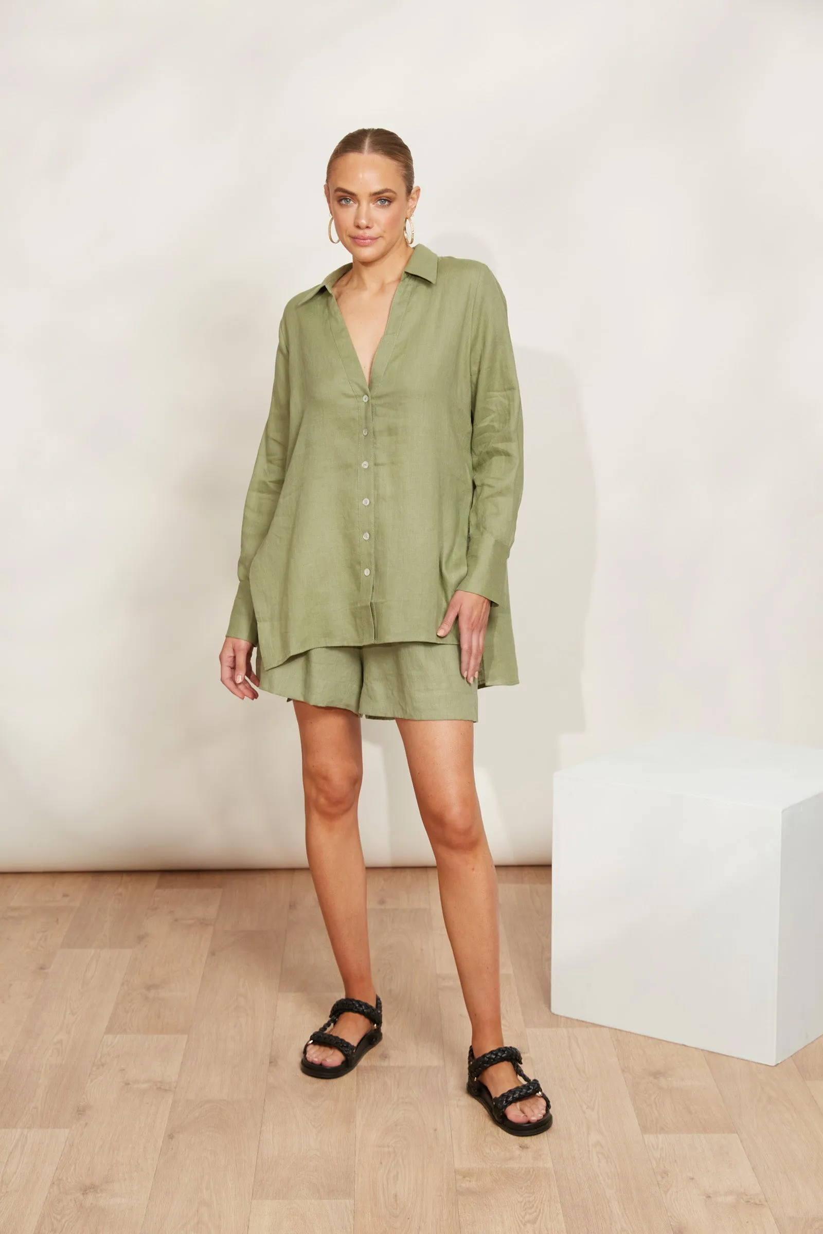 Sojourn Shirt, Aloe