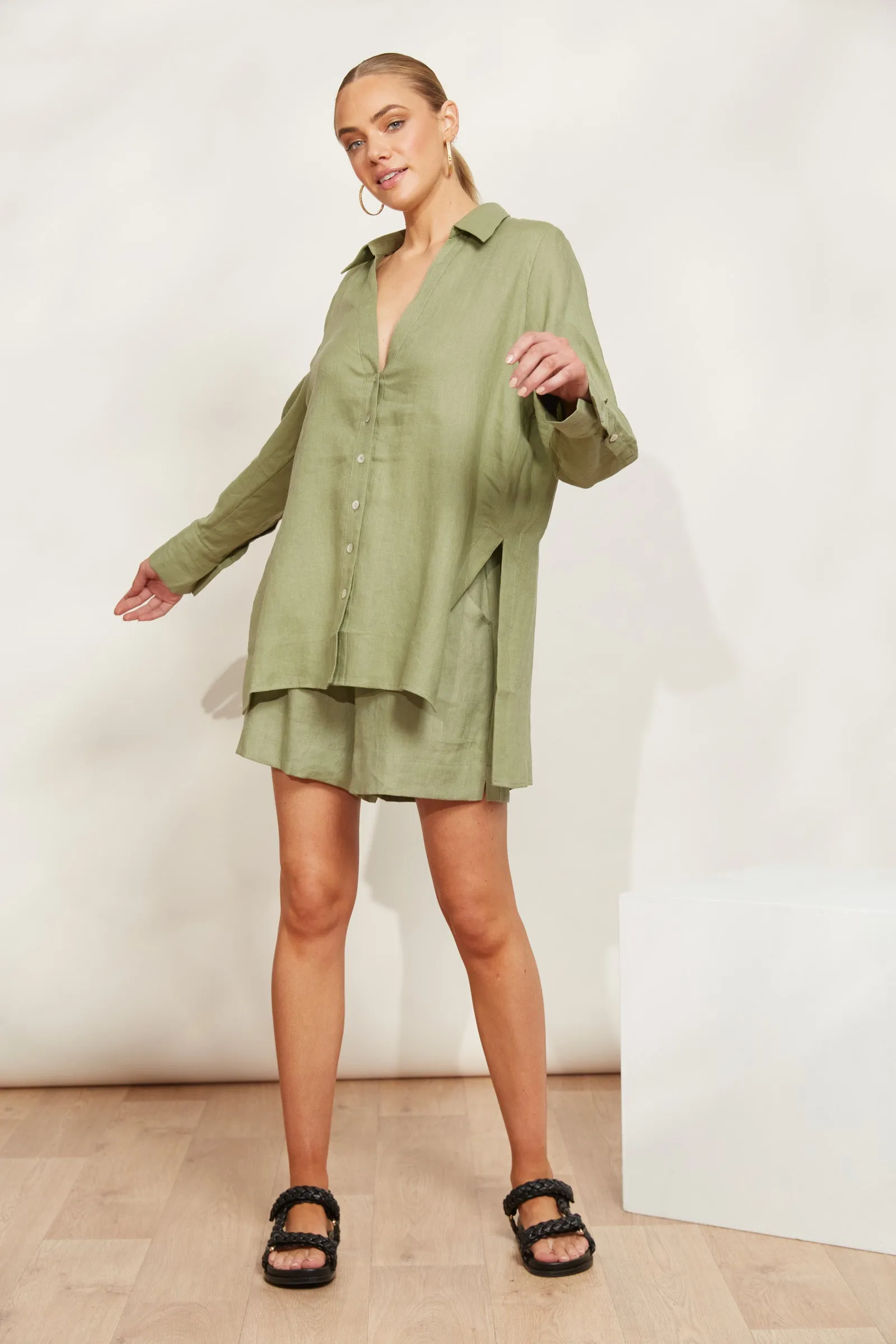 Sojourn Shirt, Aloe