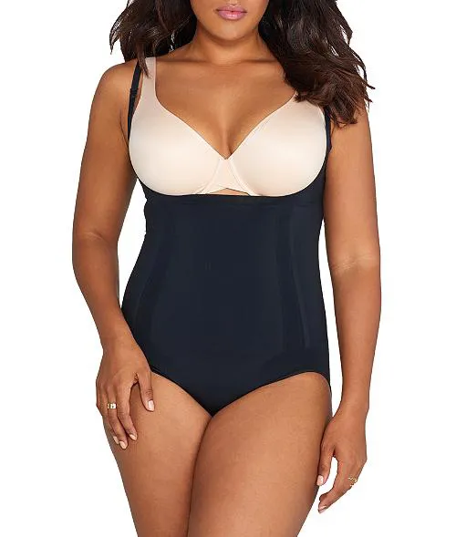 SPANX ONCORE OPEN-BUST MID-THIGH BODYSUIT 10130P