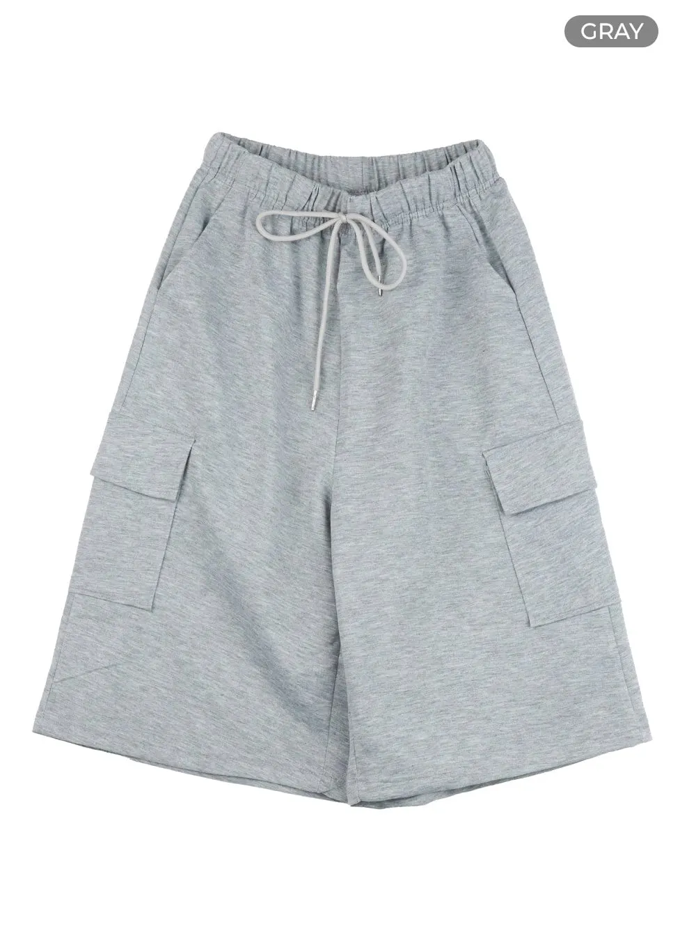 String Cargo Midi Pants IG405