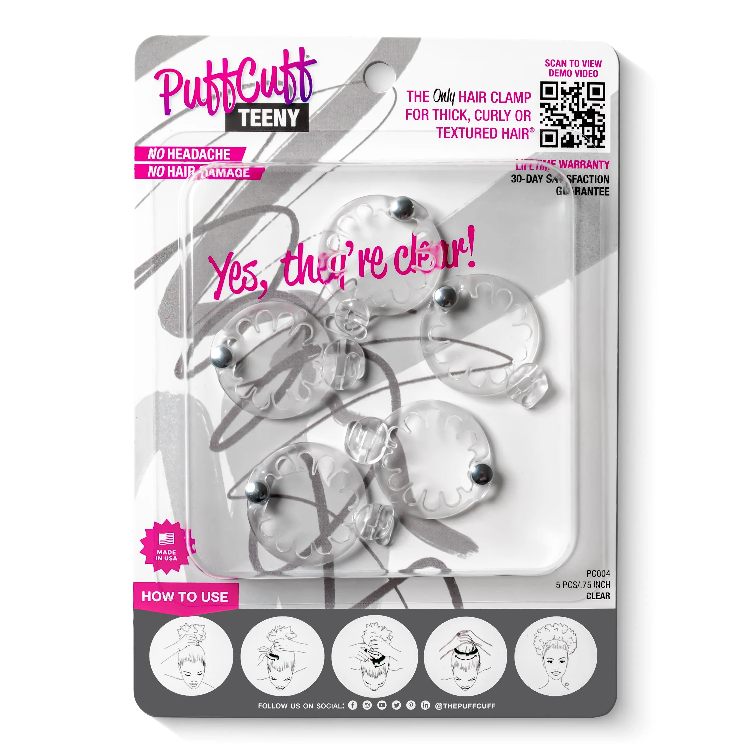 TEENY RETAIL PACK - 1.25 INCH (5 PCS)