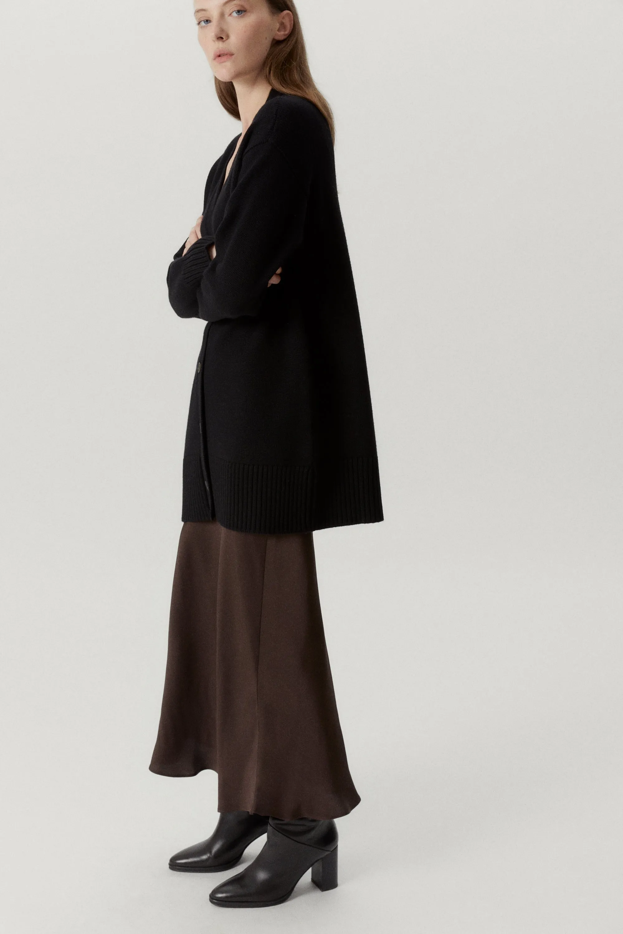 The Merino Wool Oversize Cardigan