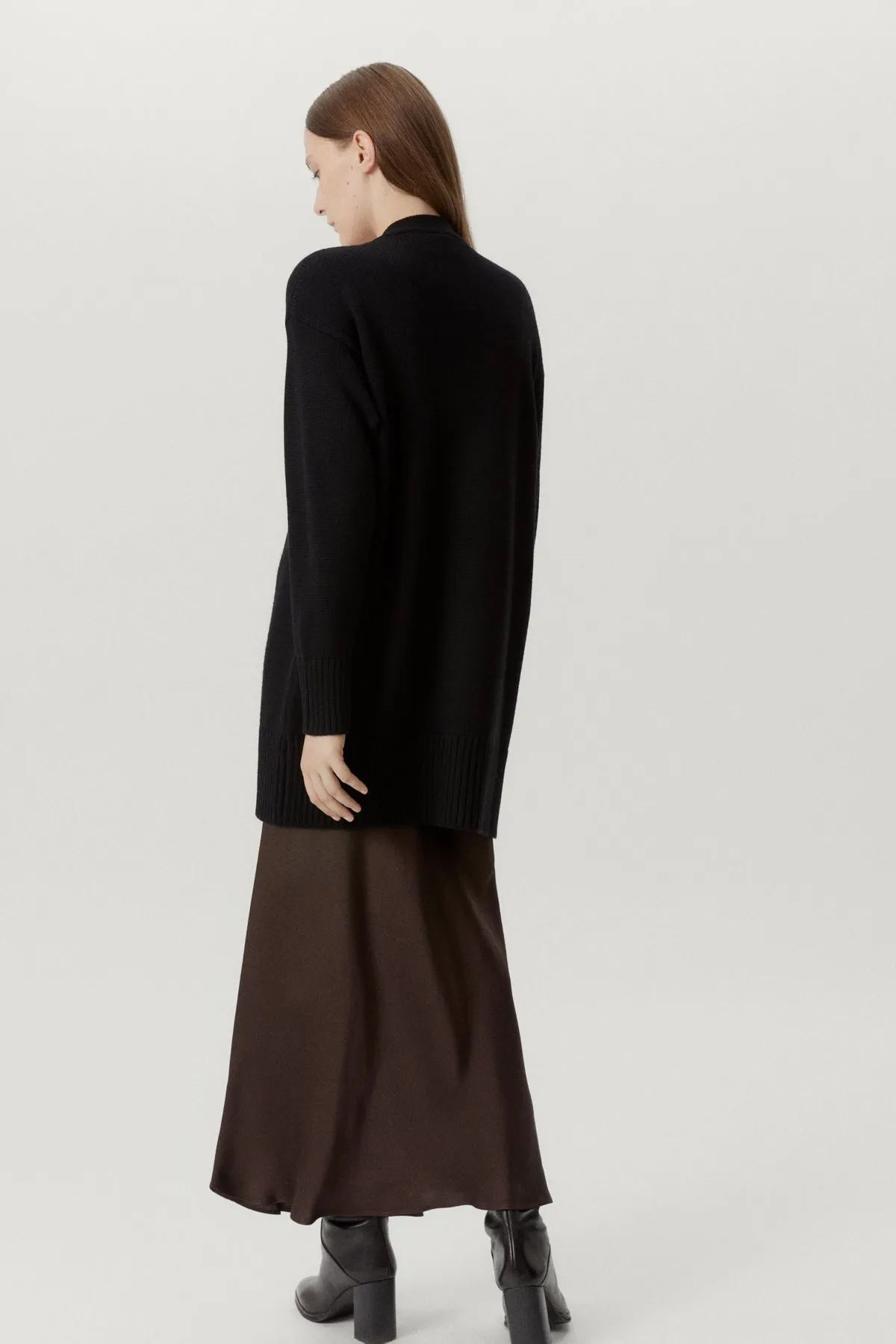 The Merino Wool Oversize Cardigan