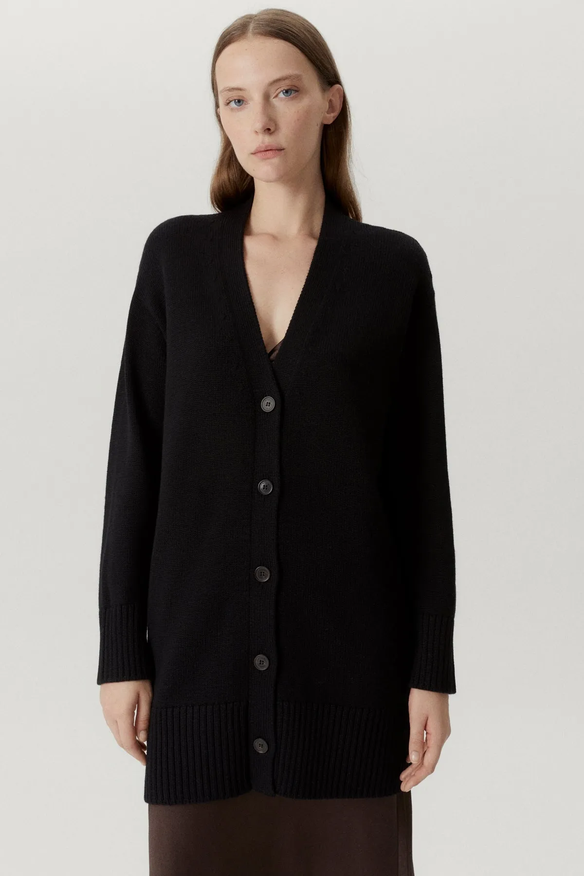 The Merino Wool Oversize Cardigan