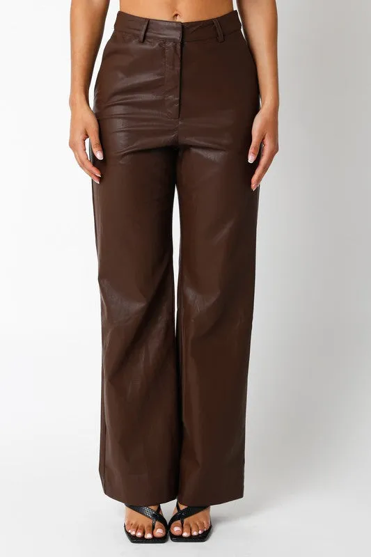 The Wendy pants- Brown